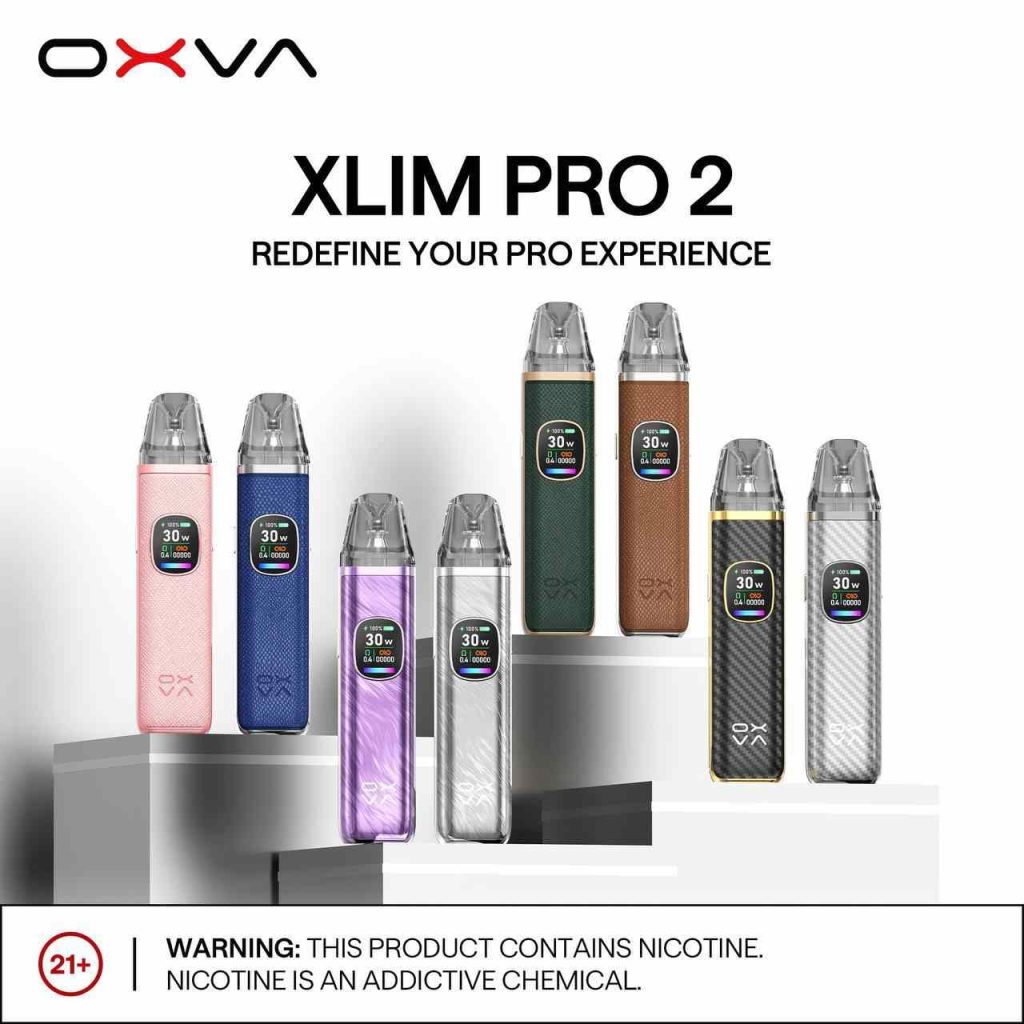 OXVA XLIM PRO II 小蠻牛 Pro 2，30W大輸出的注油式電子煙